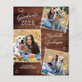 Budget Abschluss Rustic 3 Foto Ankündigung (Vorderseite)