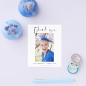 Budget Abschluss Vielen Dank Klasse Foto Flyer (Einzeln)