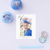 Budget Abschluss Vielen Dank Klasse Foto Flyer (Einzeln)