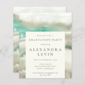 Budget Abstrakte grüne Aquarellschule (Vorne/Hinten)