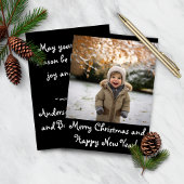 Budget Adable Holiday Foto Card