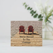 Budget Adirondack Beach Stairs Red Moving New Zuha (Stehend Vorderseite)