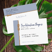 Budget ⚓️ Adventure fängt Save the Date nautisch a Ankündigungspostkarte