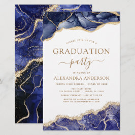 Budget Agate Abschluss 2023 Navy Blue Gold