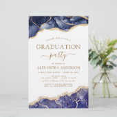 Budget Agate Abschluss 2023 Navy Blue Gold (Stehend Vorderseite)