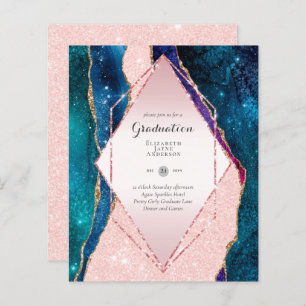 BUDGET AGATE GRADULATION Party lädt Glitzer Glam e