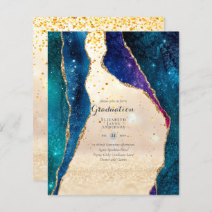 BUDGET AGATE GRADULATION Party lädt Glitzer Glam e