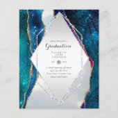 BUDGET AGATE GRADULATION Party lädt Glitzer Glam e (Vorderseite)