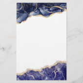 Budget Agate Sweet 16 Navy Blue Gold (Rückseite)