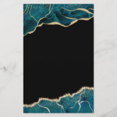 Budget Agate Turquoise Sweet 16 Aquamarin Gold (Rückseite)