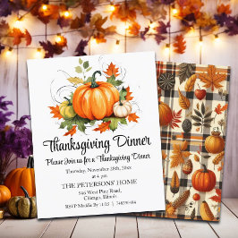 Budget Ahornbaum Blätter Erntedank Einladung