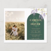 Budget All-in1 FOTO Wedding Wisteria QR Code INV (Vorderseite)