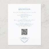 Budget All In One viktorianische QR-Code-Hochzeit (Rückseite)