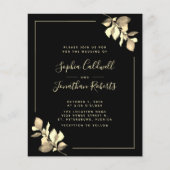 Budget Alles in einem Gold Eukalyptus Wedite Einla (Vorderseite)