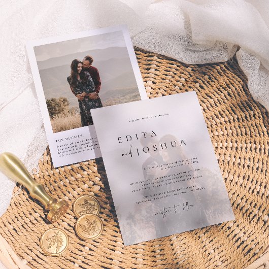 Budget Alles in einem QR-Code Elegant 2 Foto Hochz