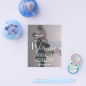 Budget alles in einer Info-uAwg und Hochzeitseinla Flyer (Einzeln)