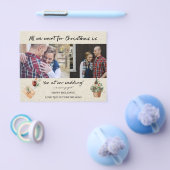 Budget Alles Wir Wollte für Weihnachten Foto Verlo Flyer (Einzeln)