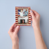 BUDGET - Amerikanische Fahne 4. JULI-Party Einladu Flyer (Gruppe)