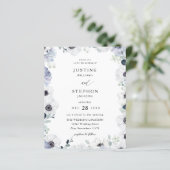 Budget Anemone & Eukalyptus Winter Floral Wedding (Stehend Vorderseite)