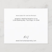 Budget Anemone Weiße Blumendetails (Rückseite)