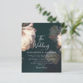 Budget Antike Vintage Grüne Blumenhochzeit (Stehend Vorderseite)