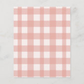 Budget Apfel unserer Eye Baby Dusche Danke Karte (Rückseite)