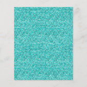 BUDGET Aqua Aquamarin Glitzer Tropfen Graduierungs (Rückseite)