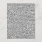 BUDGET Aquamarin Silver Glitzer Tropfen Graduierun (Rückseite)