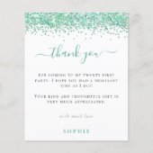 Budget Aquamariner Glitzer Foto 21. Party Vielen D (Vorderseite)