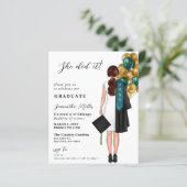 Budget Aquamarines Gold Foto Sie tat es Abschluss (Stehend Vorderseite)