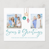 Budget Aquamarines Meer und Grüße Muschel Urlaub (Vorderseite)