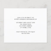 Budget Aquarell Floral Gold 50 Jahre alt (Rückseite)