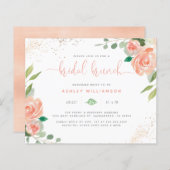 Budget Aquarellbäume Eukalyptus Bridal Brunch (Vorne/Hinten)