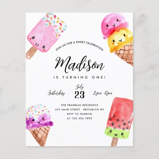 Budget Aquarellcreme (Vorderseite)