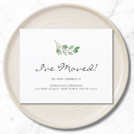 Budget Aquarellgrüne Ankündigung zur Bewegung