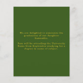 Budget Arch Foto 2025 Grad Grüne Ankündigung (Rückseite)