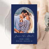 Budget Arch Foto Navy Blue Save the Date
