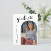 BUDGET Arch Foto Sie tat es Hat Tassel Abschluss (Stehend Vorderseite)