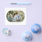 Budget Arch Frame Wedding Foto Danke Karte (Einzeln)