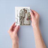 Budget Arch Frame Wedding Foto Danke Karte (Gruppe)
