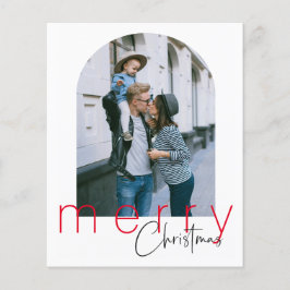 Budget Arch Frohe Weihnachtsgrüße Karte