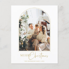 Budget Arch Frohe Weihnachtsgrüße Karte