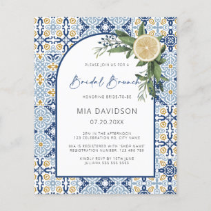 Budget Arch Lemon Amalfi Positano Bridal Brunch