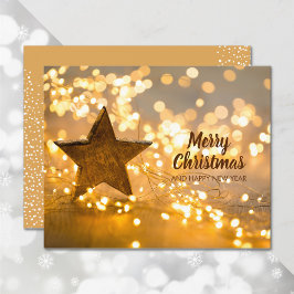 Budget Ausrichtung der Weihnachtskarte