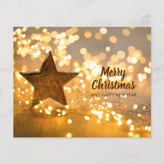 Budget Ausrichtung der Weihnachtskarte (Vorderseite)