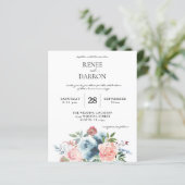 Budget Baby Blue & Blush Pink Blumenzwiebeln (Stehend Vorderseite)