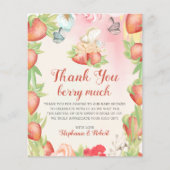 Budget Baby Dusche Berry Sweet Vielen Dank (Vorderseite)