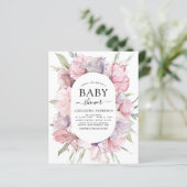 Budget Baby Dusche Boho Dusty Pink Lila (Stehend Vorderseite)