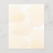 Budget Baby Dusche Eukalyptus Glitzer Goldfall (Rückseite)