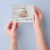 Budget Baby Dusche Foto einfach danke Karte (Gruppe)